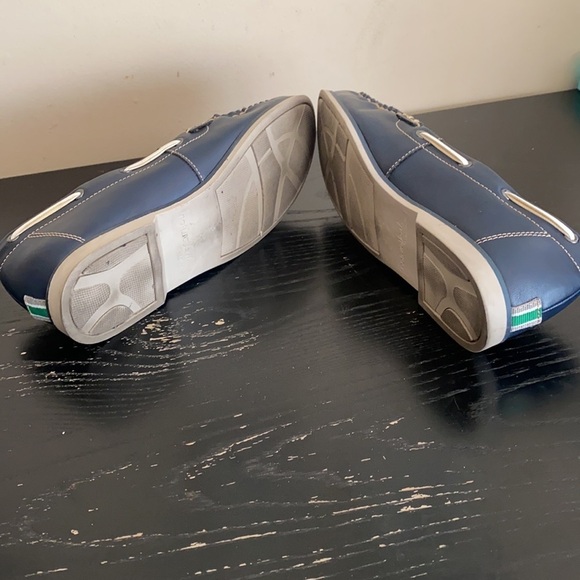 Natural Soul Navy & White Leather Astonish Loafer size 6 - Picture 7 of 13